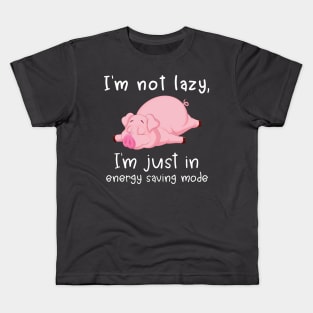 I', just in energy saving mode. Kids T-Shirt